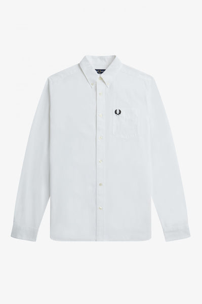 Fred Perry Fred Perry Oxford Shirt - White