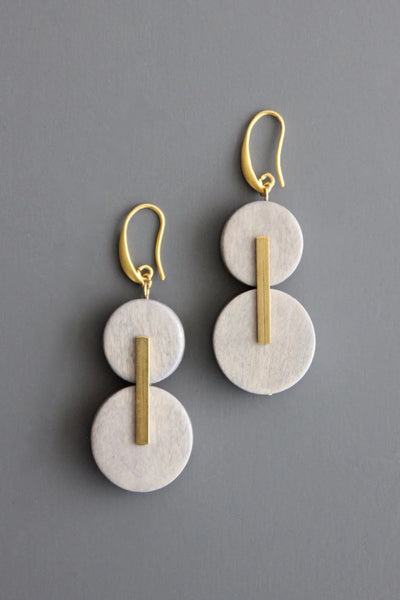 Daphne Grey Earrings