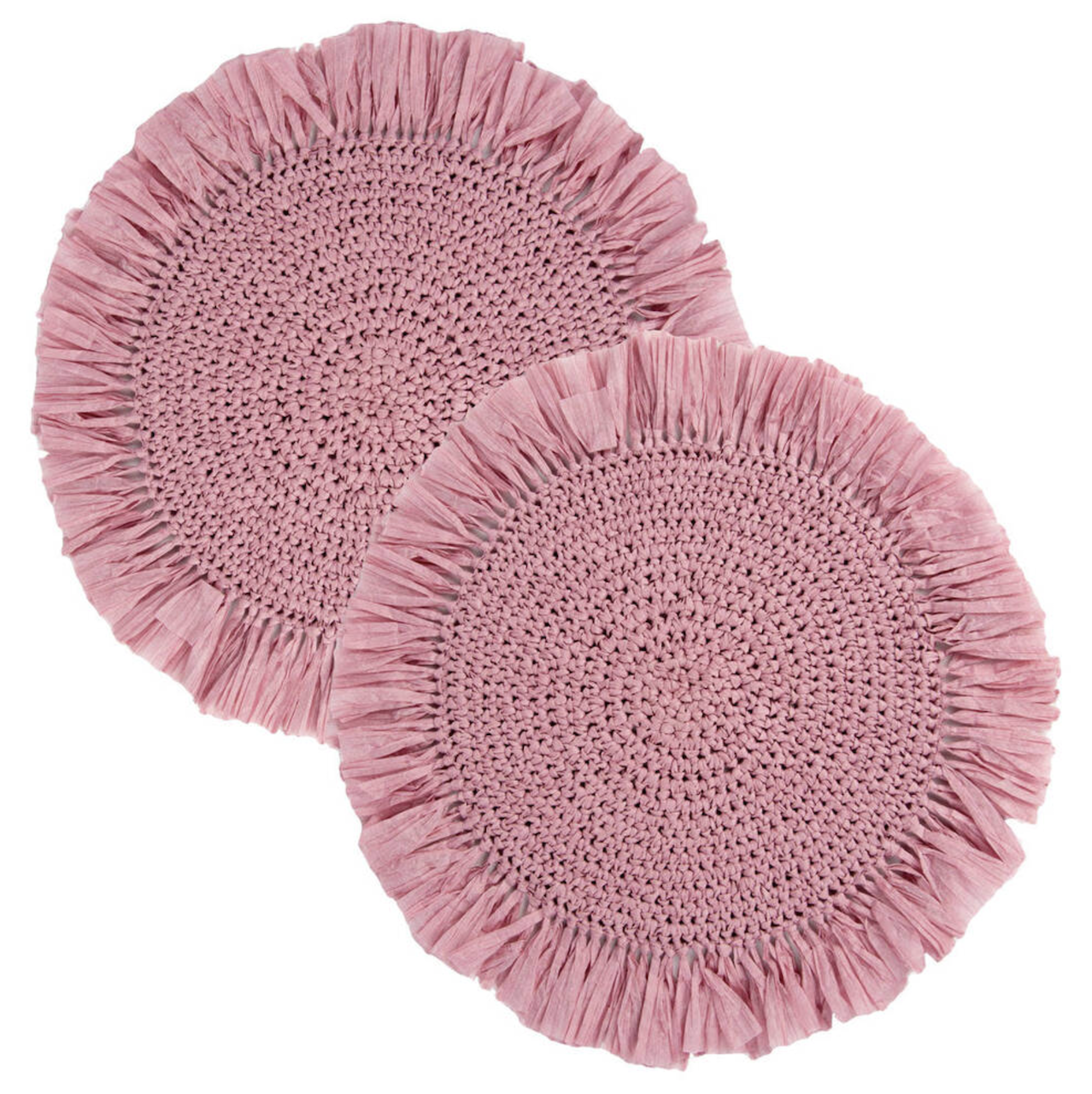 Talking Tables Set of Two Raffia Placemats