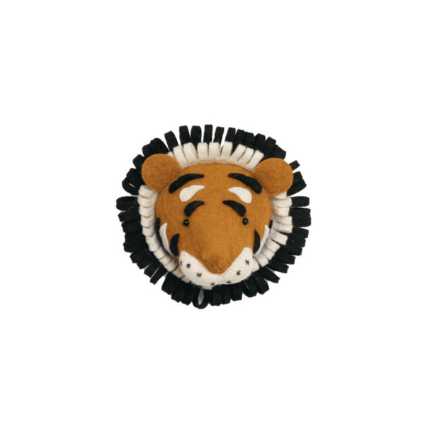 Mini Felt Tiger Head