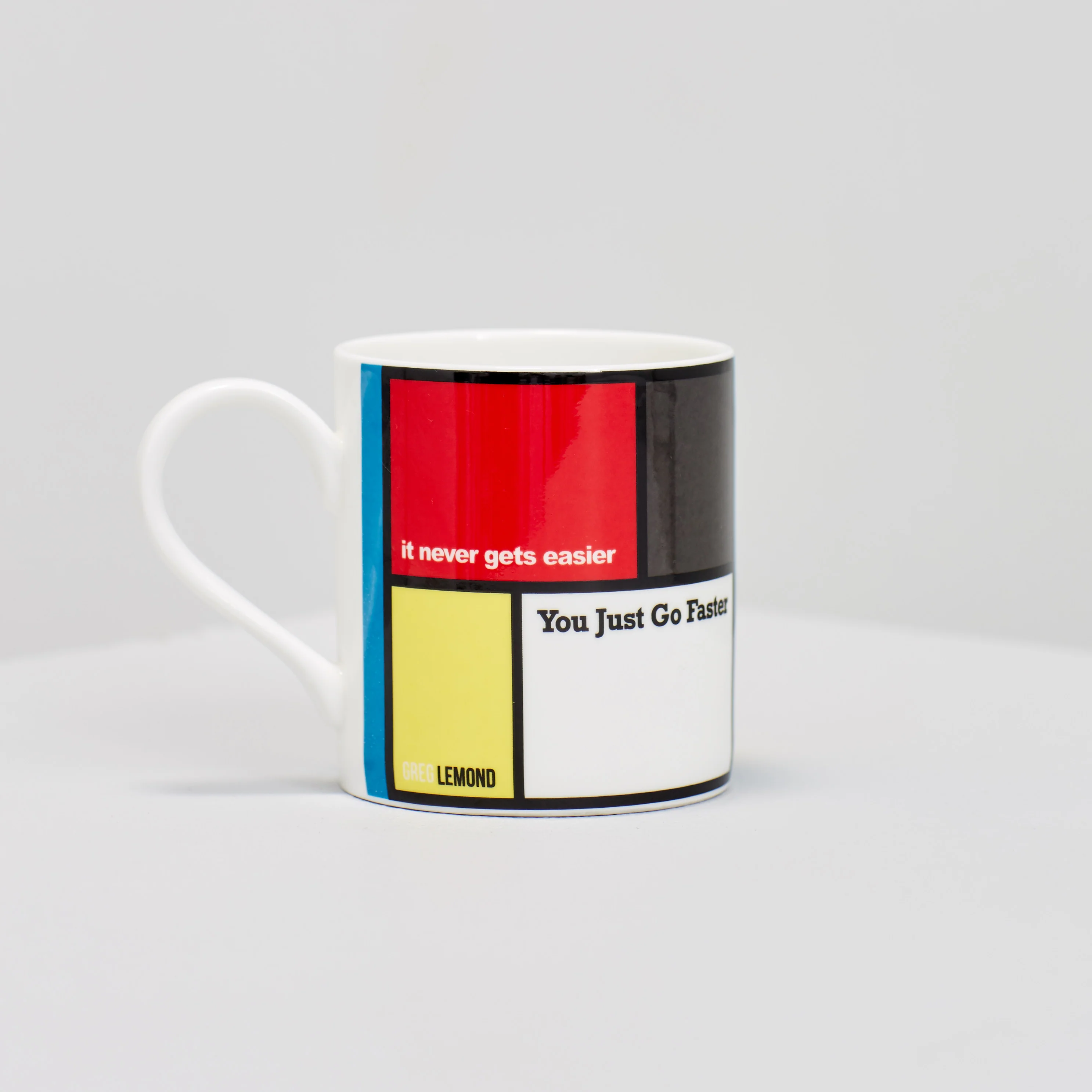 Quote Mug - It Never Gets Easier