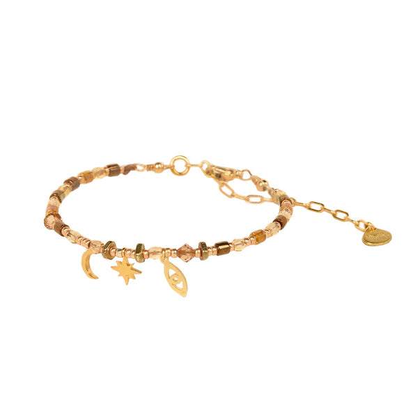 Charmy Gold Bracelet