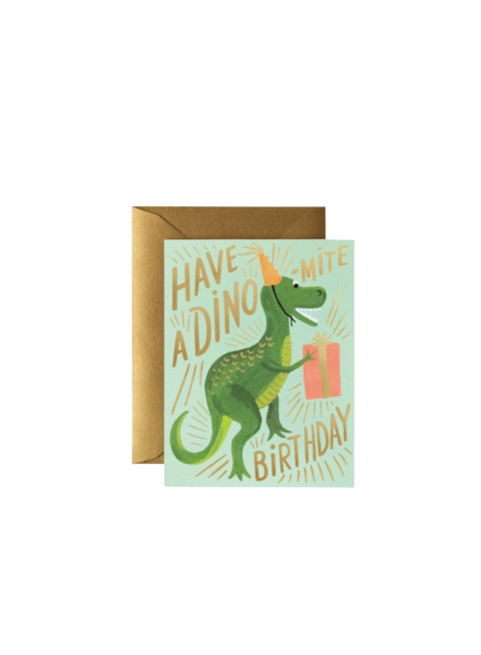 Have A Dino Mite Birthday Card