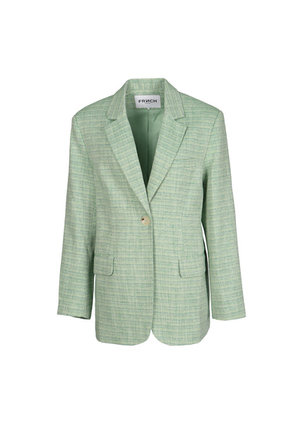 Blazer Jacket In Delicate Green