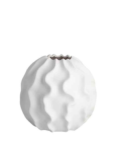 Malmbäck Large White Ceramic Vase