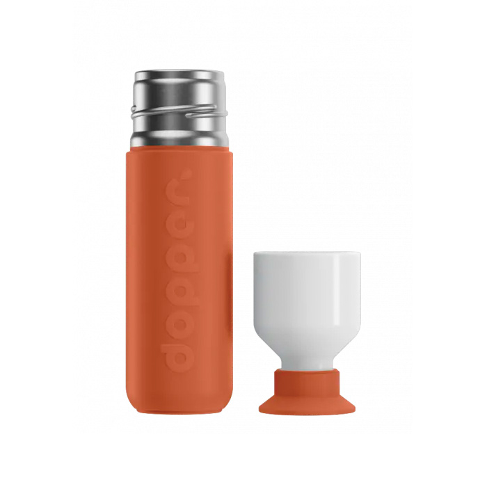 Thermos Miffy White Orange Water Bottle Vacuum Insulated Travel