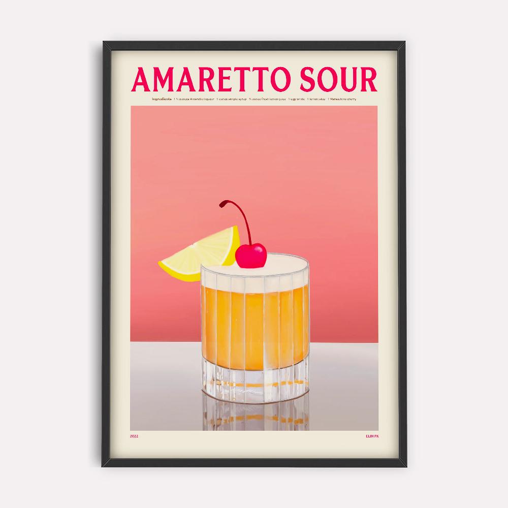 Art Print Elin PK: Amaretto Sour 30x40cm