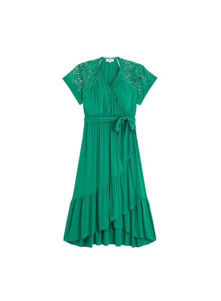 Clelya Dress In Vert
