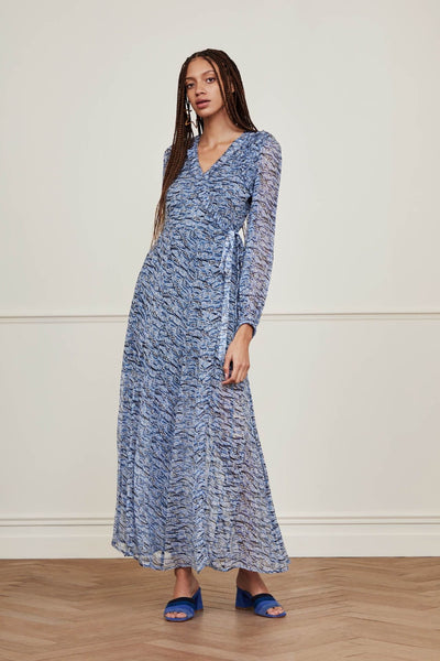 Fabienne Chapot Blue Azure Maxi Dress