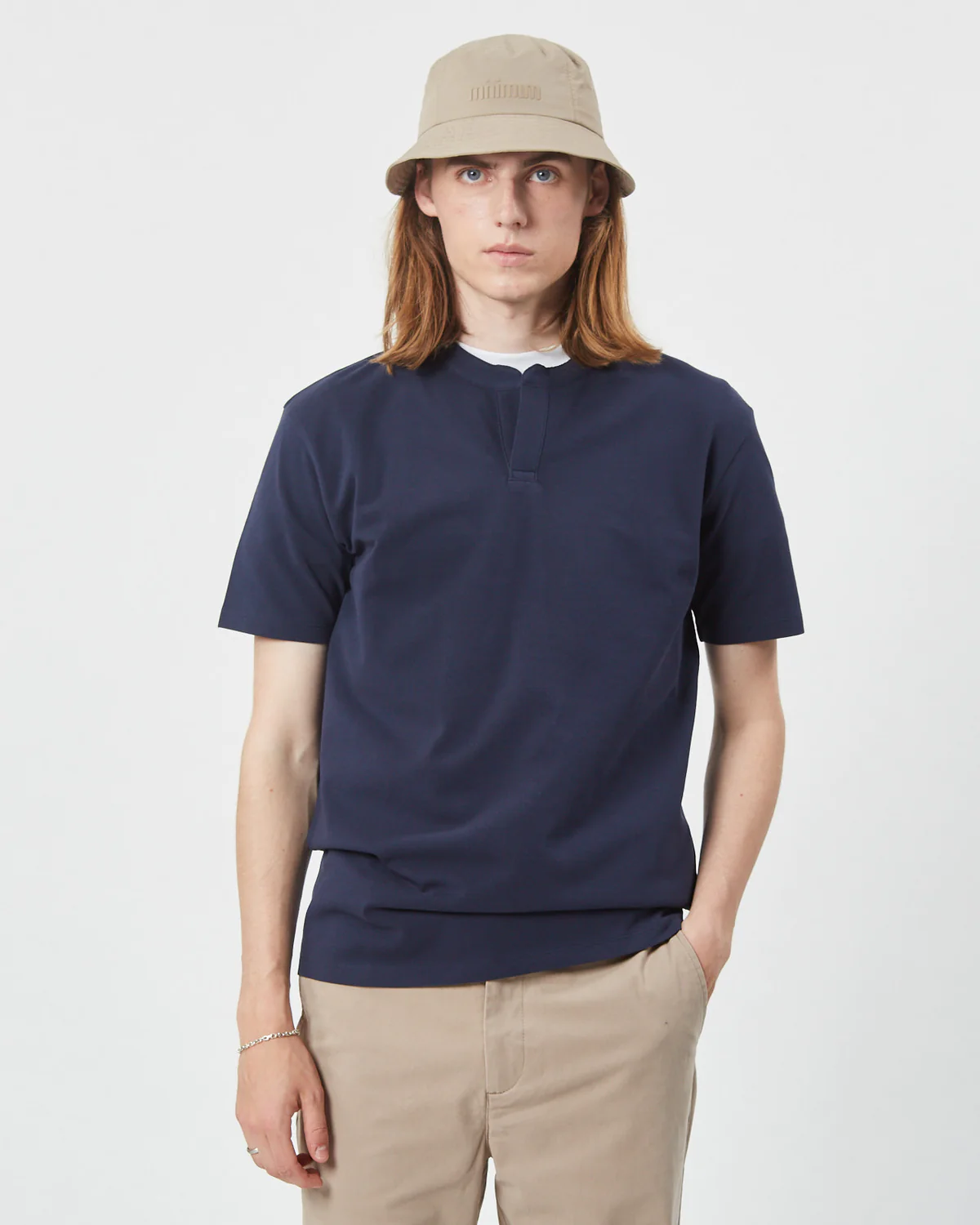 Minimum Temms T-shirt Navy Blazer