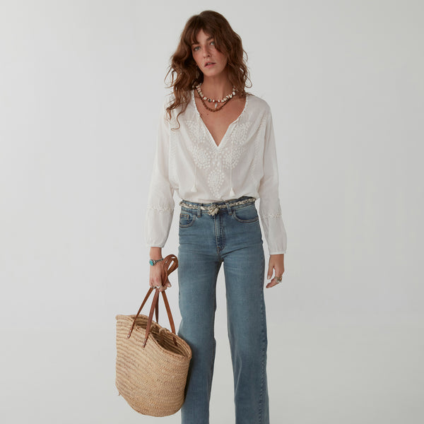 Maison Hotel Yoko Blouse - Ono Off White