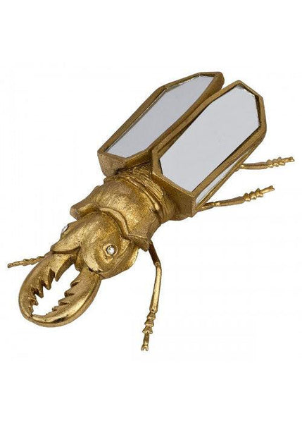 Golden Scarab Beetle Ornament