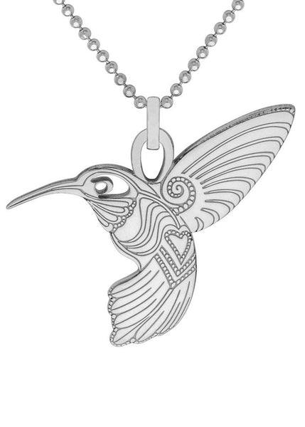 carter Gore Hummingbird Necklace - Large