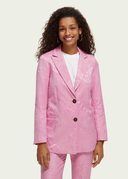 Single-breasted Jacquard Blazer