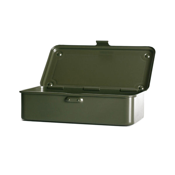 Toyo Steel Trunk Shape Toolbox T-190 - Summer Emerald