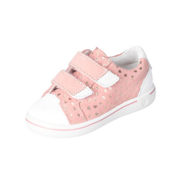 : Niccy Velcro Trainer - Strawberry Pink