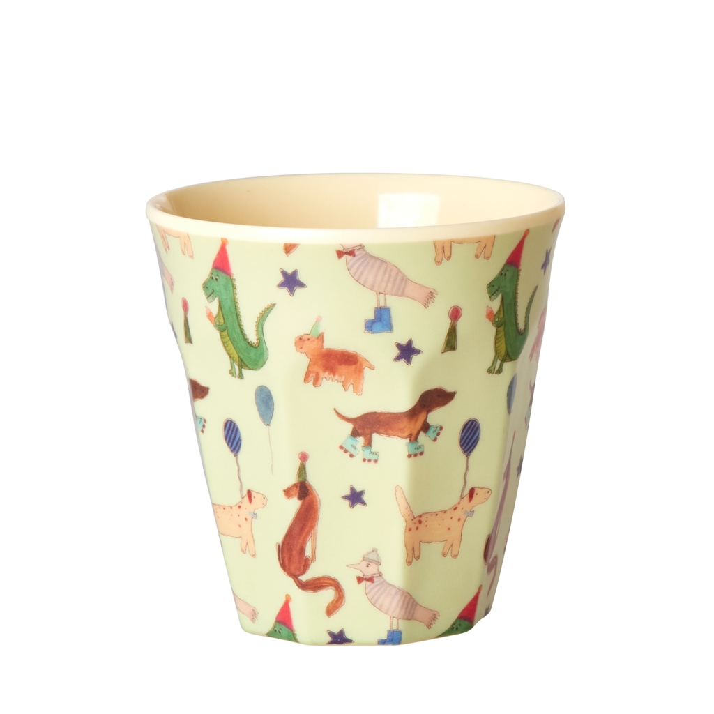 rice Melamine Cup Small in Animal Print