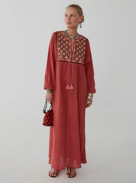 Pallenberg Dress - Paphos Chilly Red