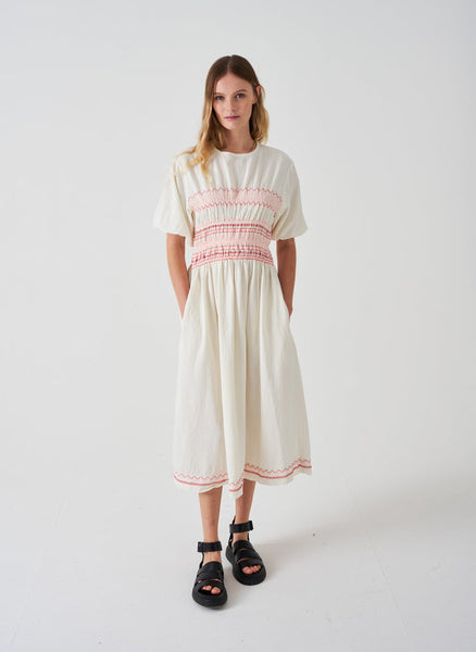 Sally Dress - Ecru