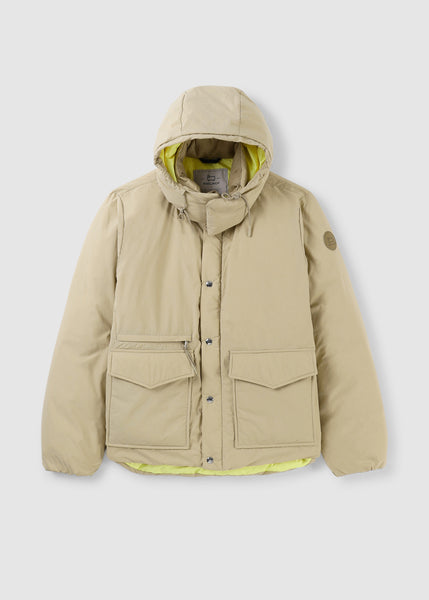 Mens Eco Aleutian Jacket In Beach Sand