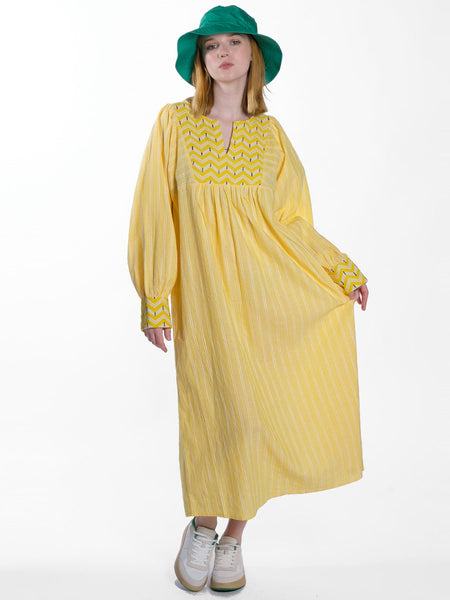 Emma Dress - Yellow