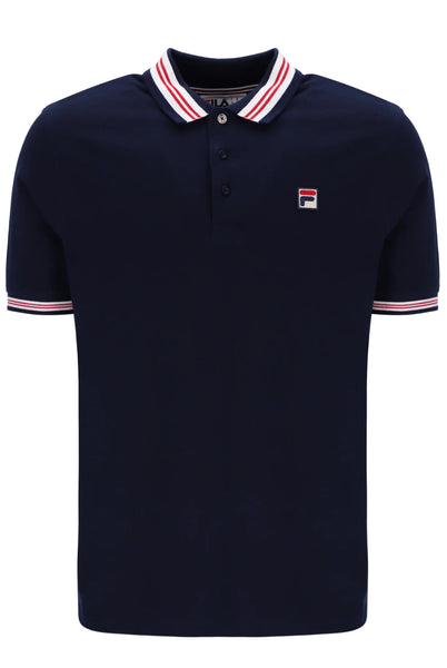 Faraz Tipped Polo-shirt - Navy