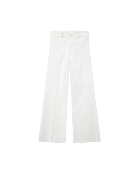Grace & Mila Wide Cut Trousers - White