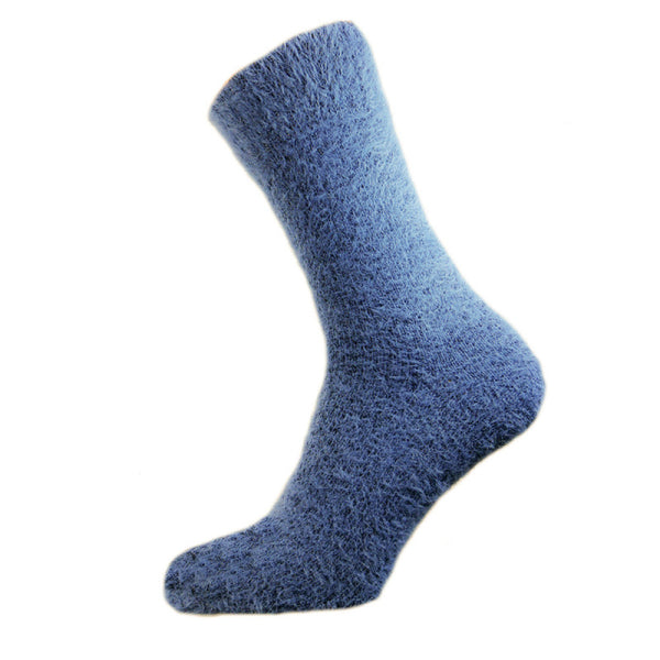Joya Blue Wool Blend Men's Socks Size 7-11