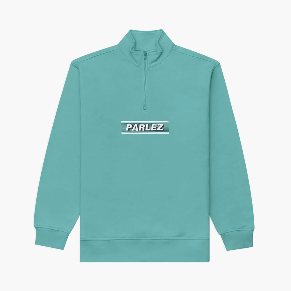 Salton 1/4 Zip - Dusty Aqua