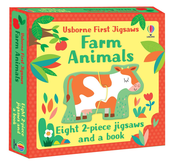 Farm Animals Jigsaw and Book