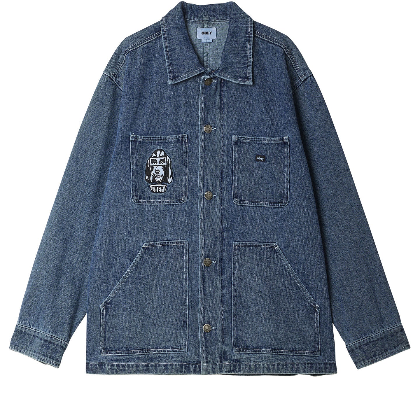 Hymn Jacket - Stone Wash Indigo