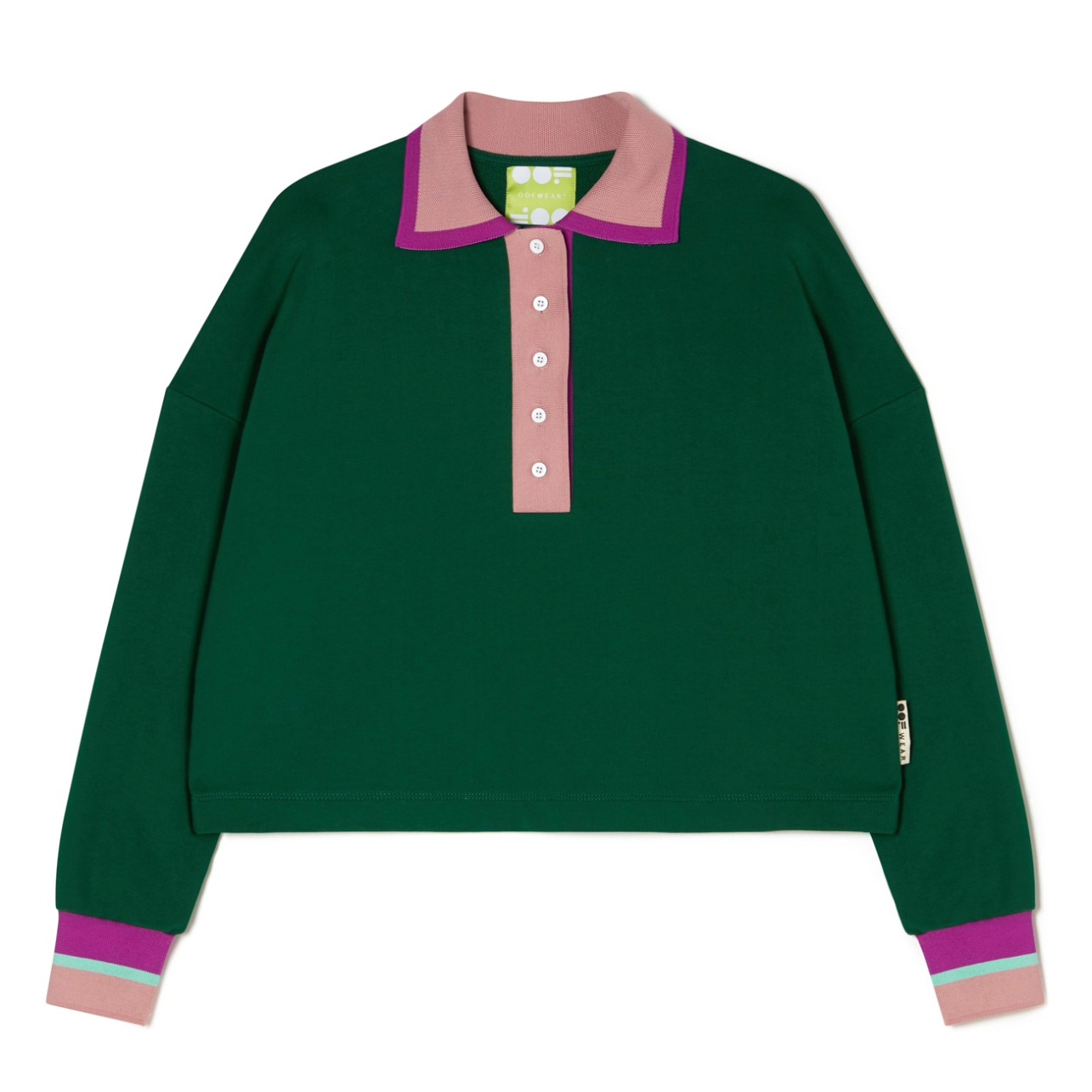 OOF WEAR Sweatshirt with Knitted Collar 4027
