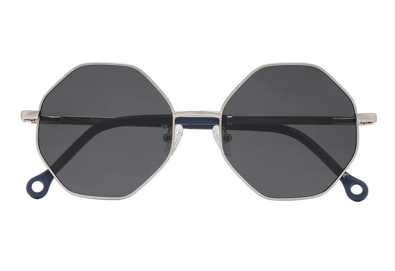 Parafina Eco-Friendly Sunglasses - Brisa Silver