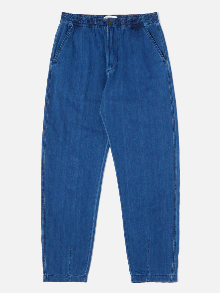 Track Trousers In Faded Indigo