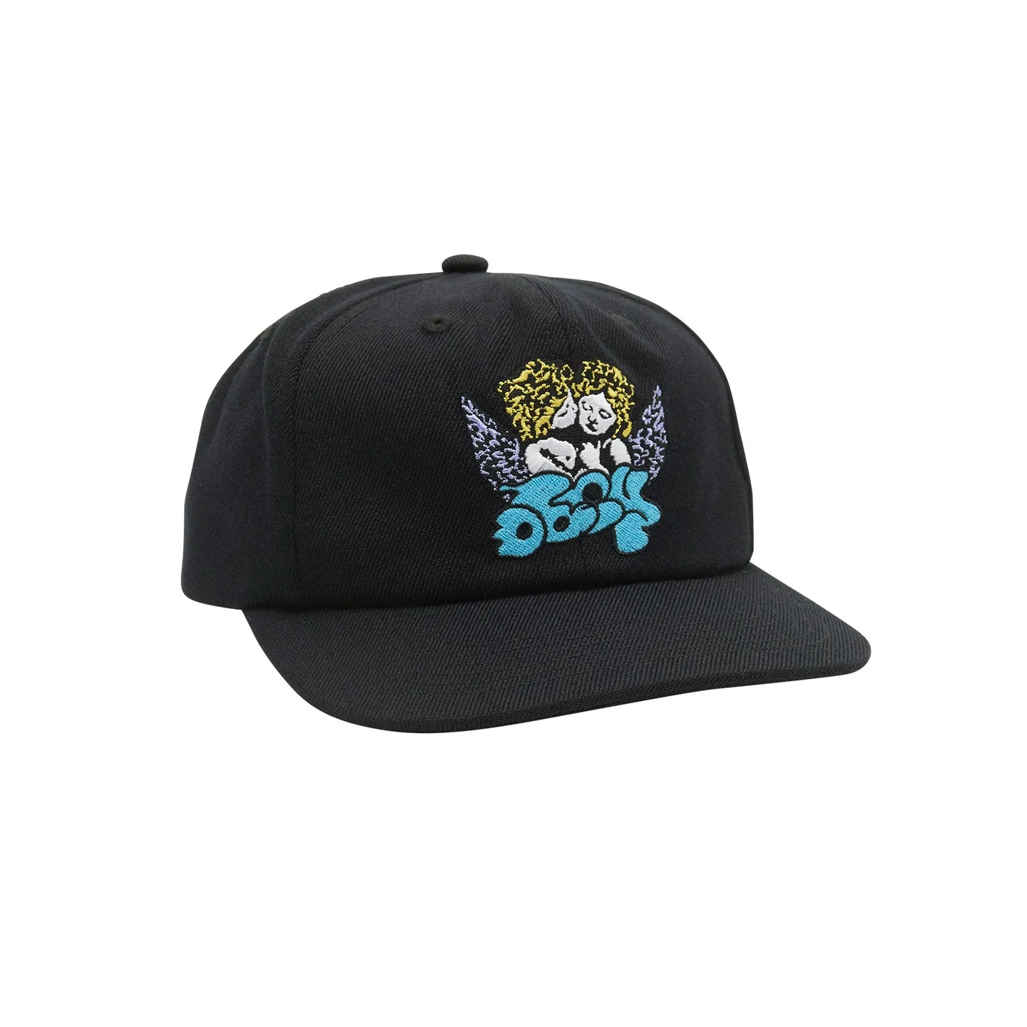 Angel 6 Panel - Black