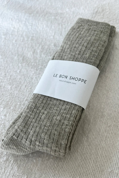 Le Bon Shoppe Smoked Sage Cottage Socks