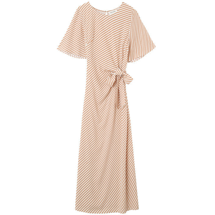 Grace & Mila Jagger Dress Cream/ecru Stripe