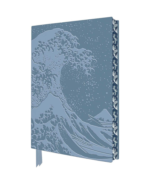 Flame Tree Hokusai Great Wave Notebook