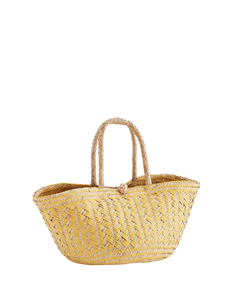 Seagrass Bag In Yellow