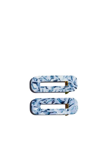 Hair Clip Tortoise Set In Ocean