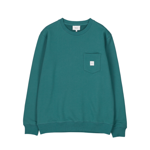 Jersey Square Pocket - Jasper Green