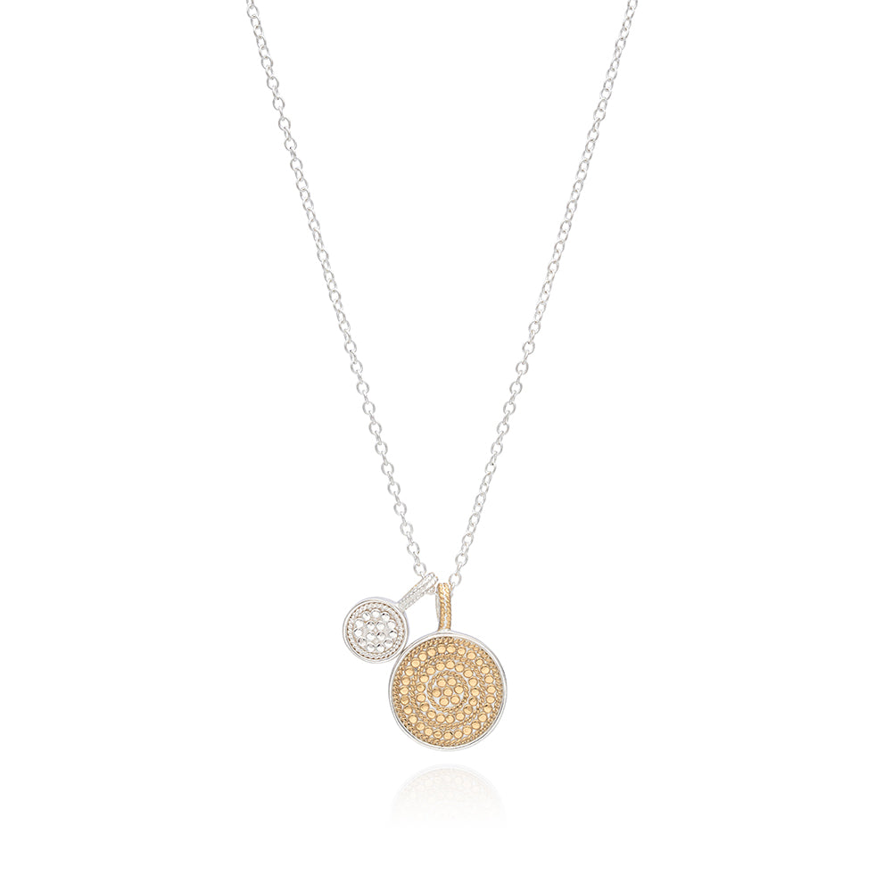 Anna Beck Dual Divided Disk Necklace