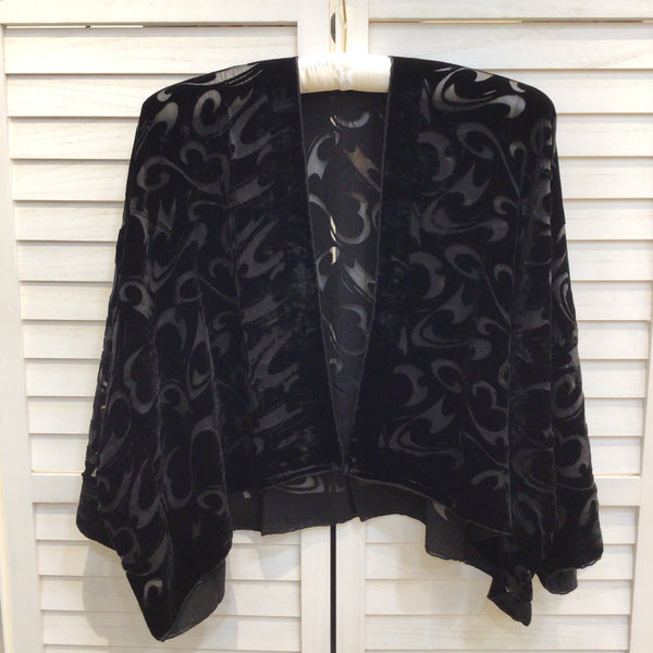 Black & Black Short Jacket