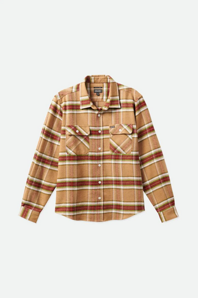 Bowery Flannel Shirt Light Brown