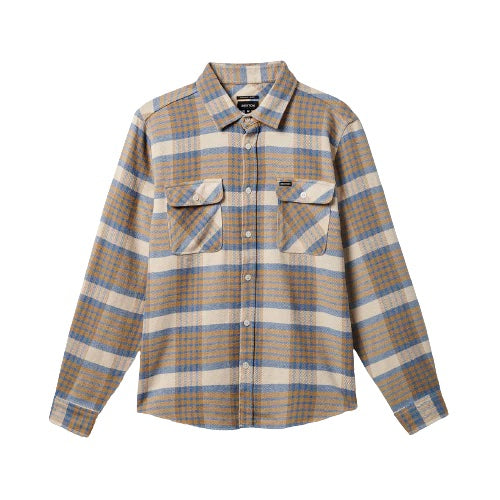 Bowery Flannel Shirt White Cap