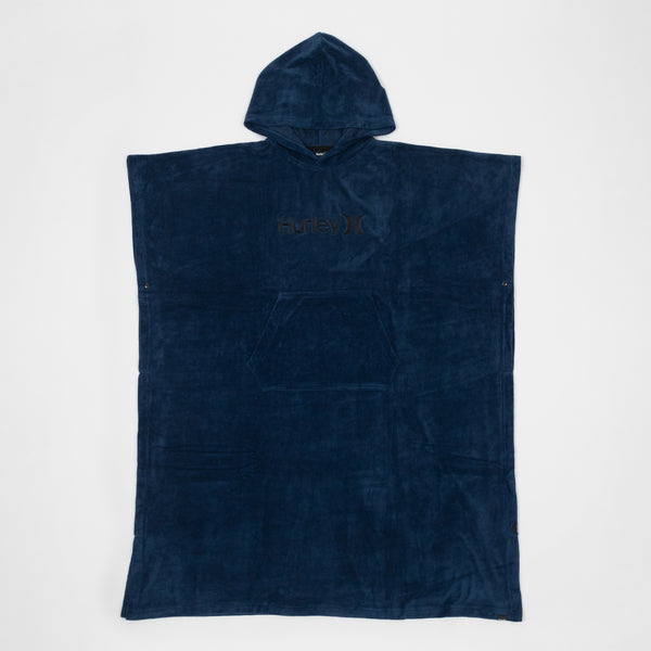 Fastlane Solid Pullover Hooded Towel In Poseidon Blue