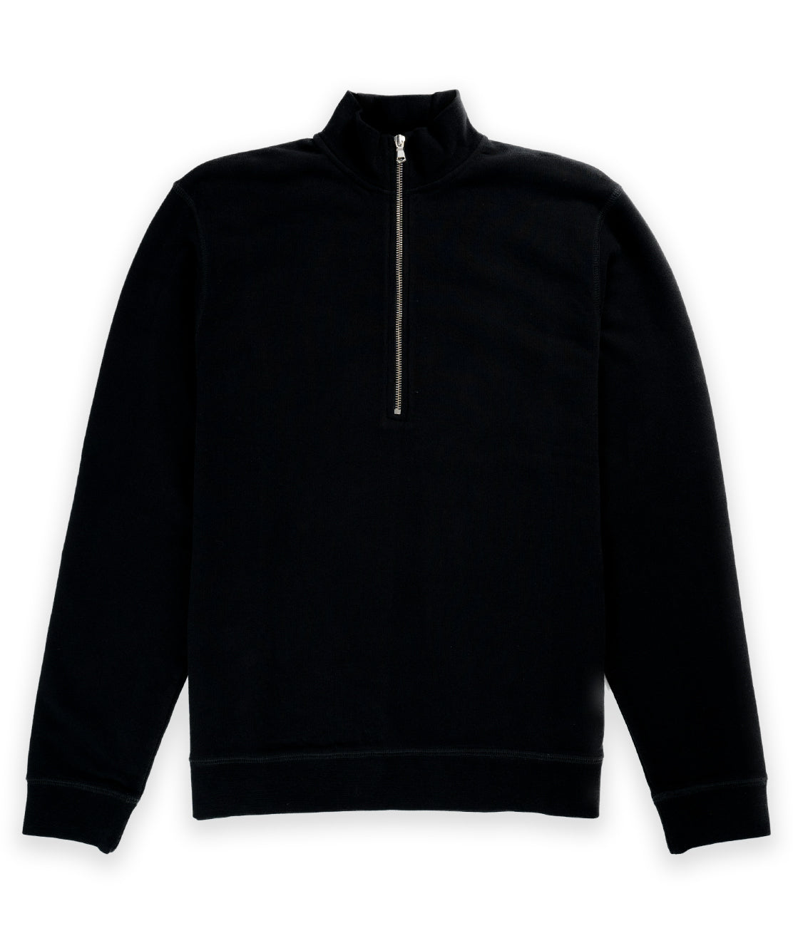 Half Zip Sweatshirt - Black