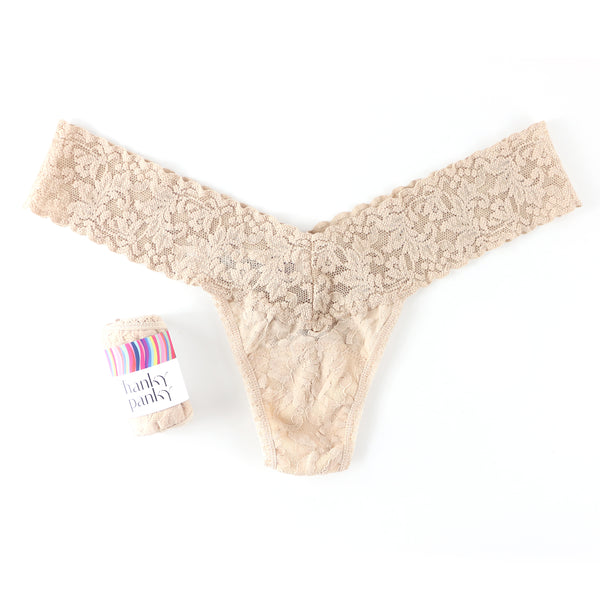 Chai Signature Lace Low Rise Thong CH6119