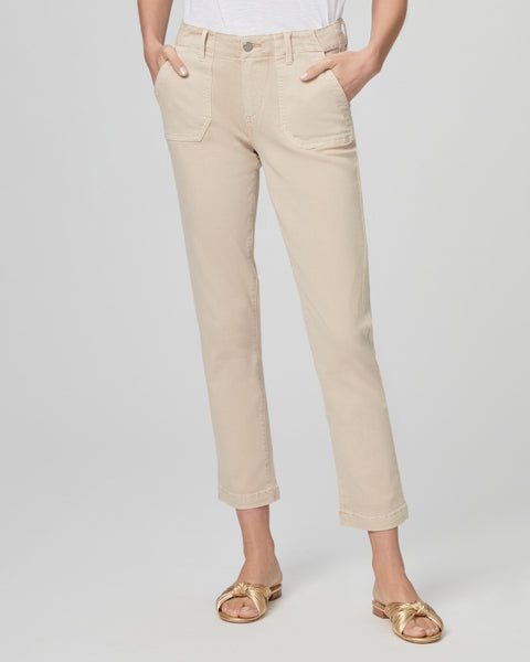 Warm Sand Mayslie Ankle Straight Jeans