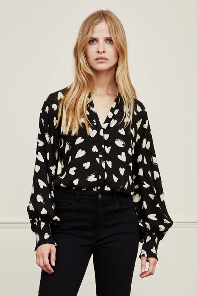 Black Cliff Blouse